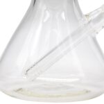 Close-up of LA Pipes Beaker Bong with Showerhead Perc, 45 Degree Joint, and Thick Glass