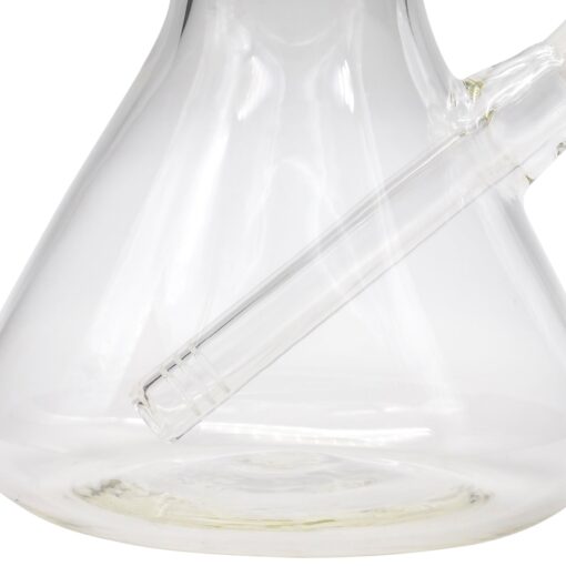 Close-up of LA Pipes Beaker Bong with Showerhead Perc, 45 Degree Joint, and Thick Glass