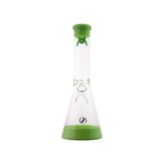MAV Glass 12" Accent Color Beaker Bong in Slime Green with 5mm Thickness and 14mm Joint