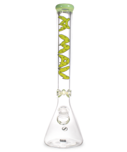 18" x 9mm Slime Drip Specialty Slab Beaker Bong