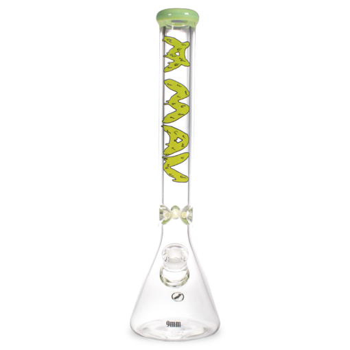 18" x 9mm Slime Drip Specialty Slab Beaker Bong