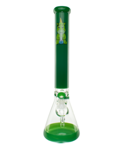 MAV Glass 18" Forest Bubba The Unicorn Full Color Beaker Bong with Deep Bowl