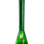 MAV Glass - 18" Color Float Sleeve Beaker Bong in Forest Green with 14mm Joint