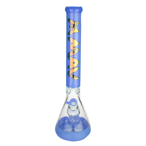 MAV Glass Purple California Retro 18" Beaker Bong with 50mm Diameter and 5mm Thickness