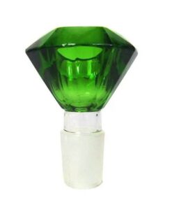 OZS Diamond Glass Cone Piece 18mm