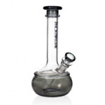 Phoenix Star Medium Drum Glass Bong 24cm Black