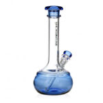 Phoenix Star Medium Drum Glass Bong 24cm Blue