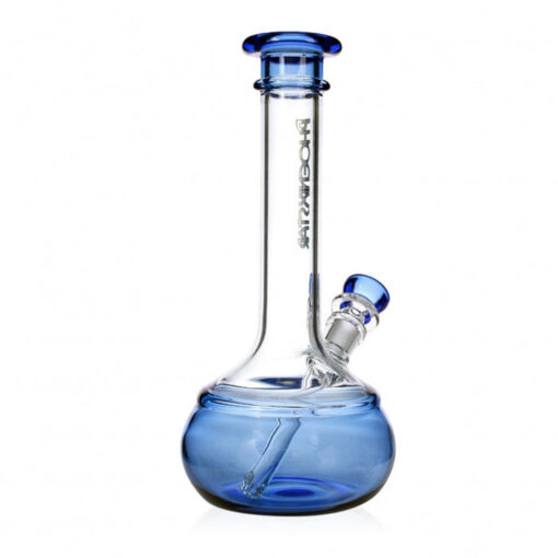 Phoenix Star Medium Drum Glass Bong 24cm Blue