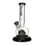 Phoenix Star Full Glass Bubble Bong 26cm Black