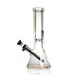 Phoenix Star 9mm Extra Thick Glass Beaker Bong 31cm Black