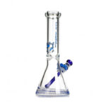Phoenix Star 9mm Extra Thick Glass Beaker Bong 31cm Blue