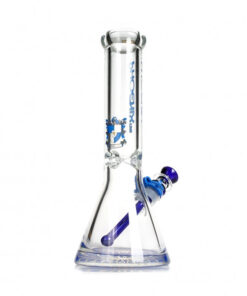 Phoenix Star 9mm Extra Thick Glass Beaker Bong 31cm Blue