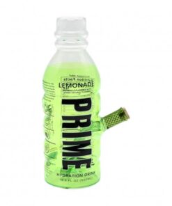 Prime Bottle Glass Bong 20cm Green