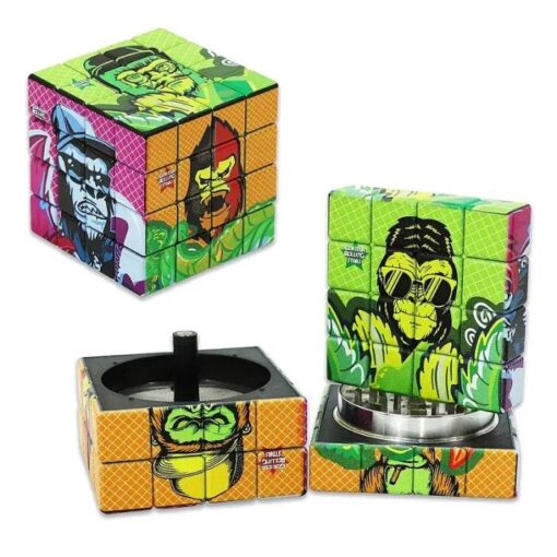 Gorilla Rolling Stars Rubik’s Cube 4 Piece Grinder 60mm