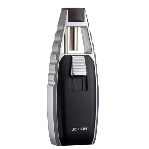 Jobon Brand Butane Gas Lighter Blue Flame Turbo Torch Jet Cigar Lighter black