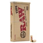 RAW Pre Rolled Tips 100 Pack Tin