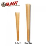 Raw Classic 1 1/4 Pre-Rolled Cones 6 Pack