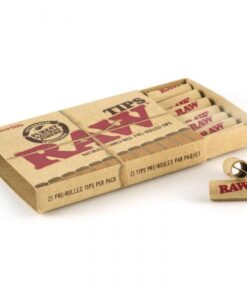 Raw Filter Pre Rolled Tips 21 Per Box
