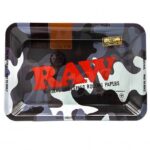 RAW Urban Camo Metal Rolling Tray 18cm x 12.5cm