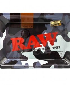 RAW Urban Camo Metal Rolling Tray 18cm x 12.5cm