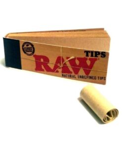 Raw Paper Filter Tips Book 50 Tips Per Book