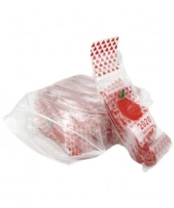 Red Heart Resealable Plastic Bags 50x50mm 1000 Pack