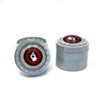 Fancy Eyeball Red Zinc Alloy 4 Piece Grinder 50mm