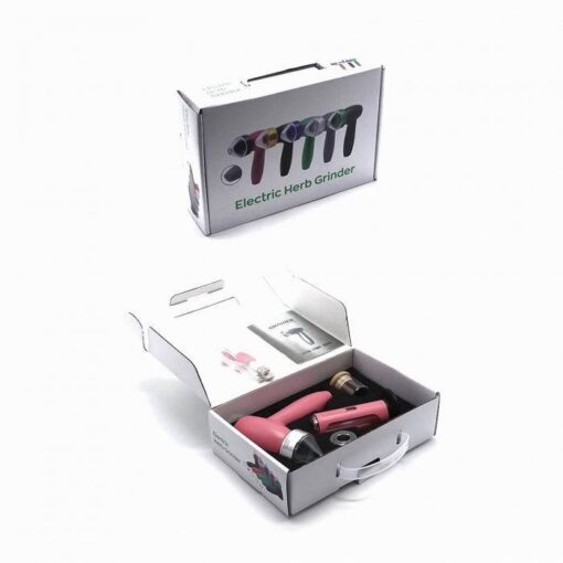 Electric Grinder Kit with Accessories Pink