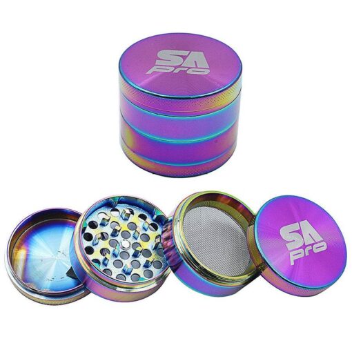 Stone Age Pro 4 Piece Laser Cut Metal Grinder