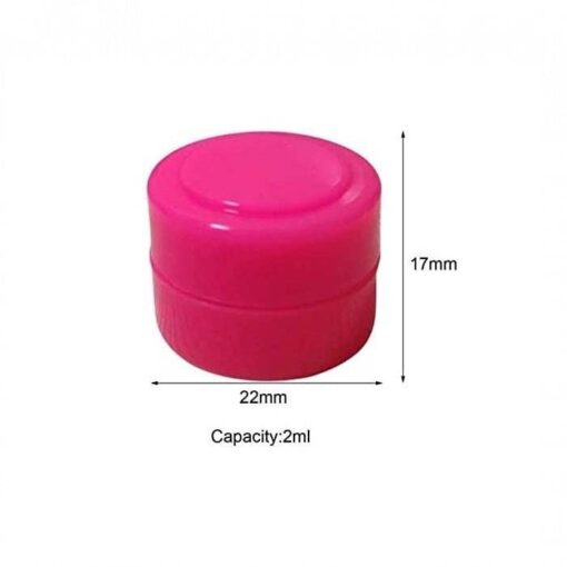 Silicone Container Storage Jar Seals Oil Wax 2mL