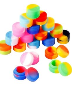 Silicone Container Storage Jar Seals Oil Wax 3mL
