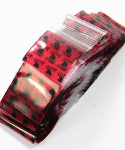 Stay High Design Resealable Plastic Bags 25x25mm 100 Pack