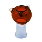 Stone Age Amber Slip Over Glass Cone Piece 14mm