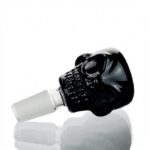 Stone Age Black Skull Glass Cone Piece 14mm
