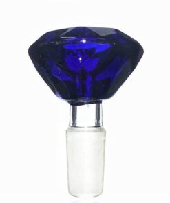 Stone Age Blue Diamond Glass Cone Piece 14mm