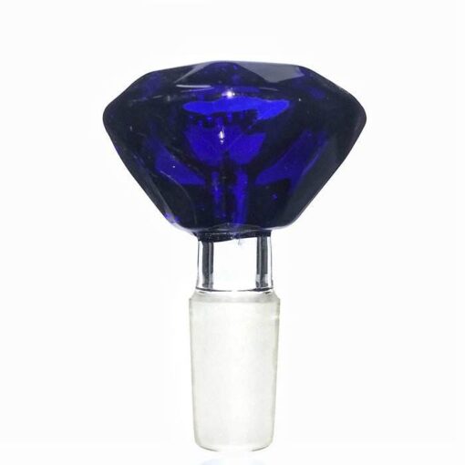 Stone Age Blue Diamond Glass Cone Piece 14mm