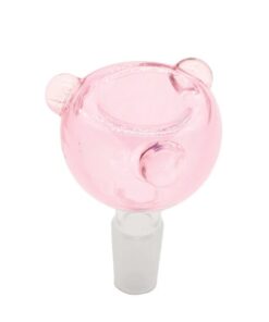 Stone Age Pink Glass Cone Piece 14mm