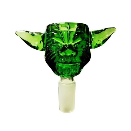 Stone Age Yoda Glass Cone Piece 14mm