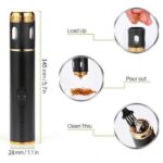 Electric USB Grinding Pen – Automatic Dispenser (Black)
