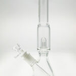 TAG 12" Super Slit UFO Beaker, 32x4MM with 18/14MM Downstem, clear glass, front view