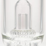 Close-up of TAG 12" Super Slit UFO Beaker Base with Showerhead Percolator for Dry Herbs