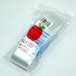 100 Apple125125 Resealable Plastic Bags Clear 32x32mm