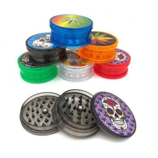 Acrylic Plastic 3 Piece Grinder 60mm