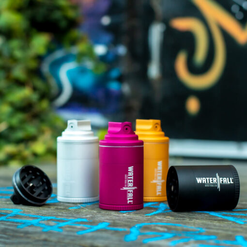 Graffiti Spray Paint Grinder Waterfall