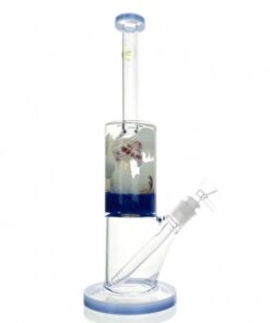 WEGE Aquatic Seashell Glass Bong 33cm