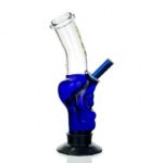 WEGE Coloured Skull Gripper Glass Bong 28cm