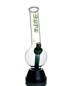 WEGE Clear Bubble Glass Bong 27cm