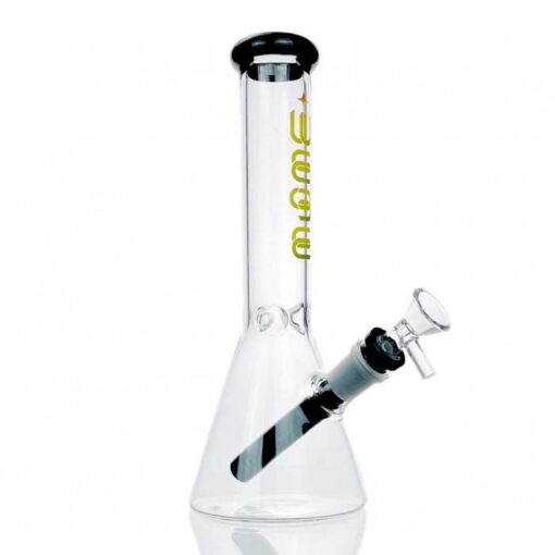 WEGE Ice Catcher Beaker Glass Bong 25cm Black