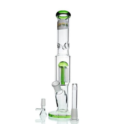 WEGE Ice Catcher Straight Tube Percolator Glass Bong 32cm