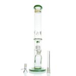 WEGE Ice Catcher Straight Tube Percolator Glass Bong 41cm